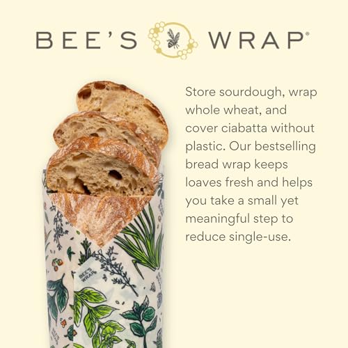 Beeswax Bread Wrap (Herb Garden 1 Pack)