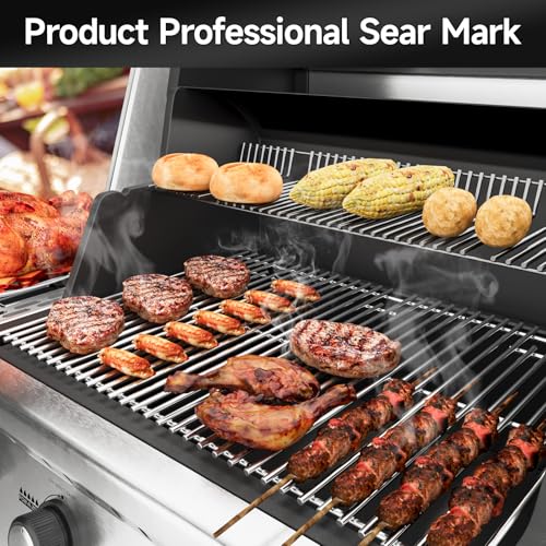 17'' x 23.1'' Stainless Steel Cooking Grates for Charbroil (17''D x 23.1''W)