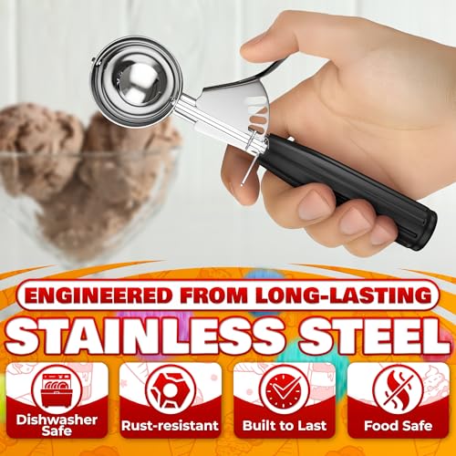 0.8 Oz Ice Cream Scoop with Trigger #40