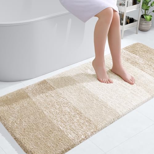 Bathroom Runner Rug 54x24 (54" X 24" / Light Beige)