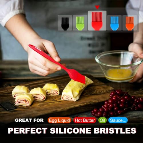 Silicone Pastry Brush (5 Count)