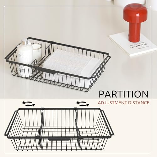 2 PACK】Wire Baskets for Organizing
