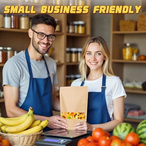 150 Pack Snack Bags (Yellow / 150 Pack 7.9x11.8in (20x30cm))
