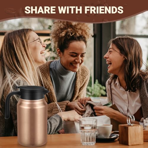 Insulated Coffee Carafe (Copper / 51 Ounces)