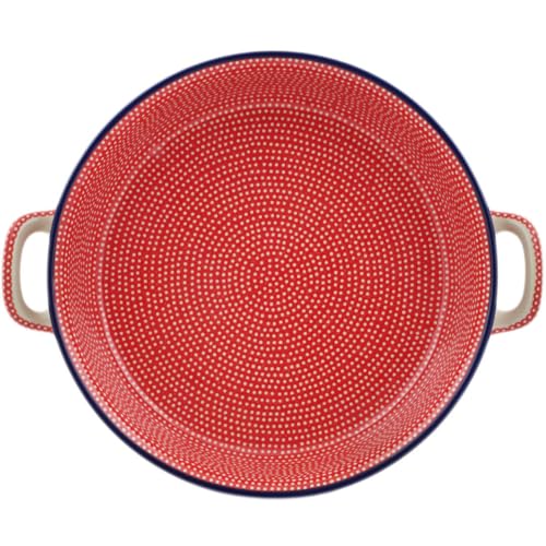 Round Baker with Handles 10 (Red Sea)