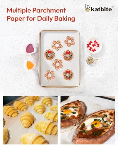 100 Pcs Parchment Paper Baking Sheets (100 Count)
