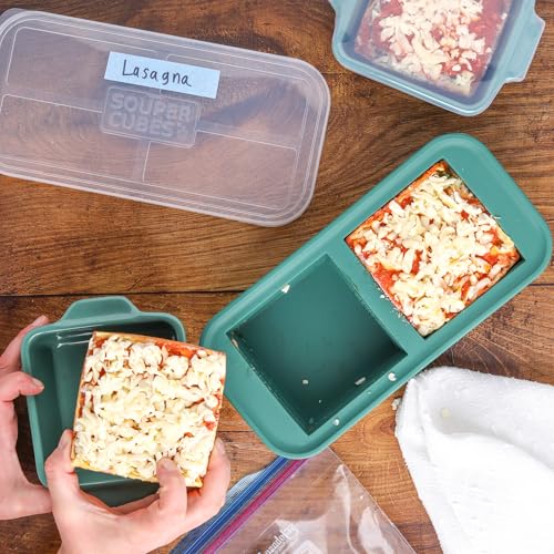 5x5" Ceramic Baking Dishes with Lids (Kale / 5"x5" - MADE IN USA)