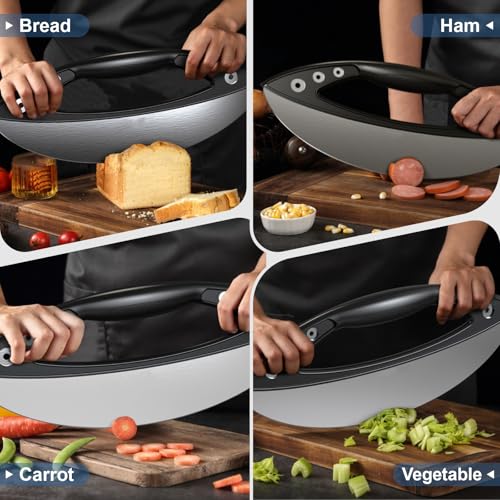 12 Inch Pizza Rocker Blade Cutter