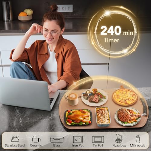 Food Warming Mat (Brown)