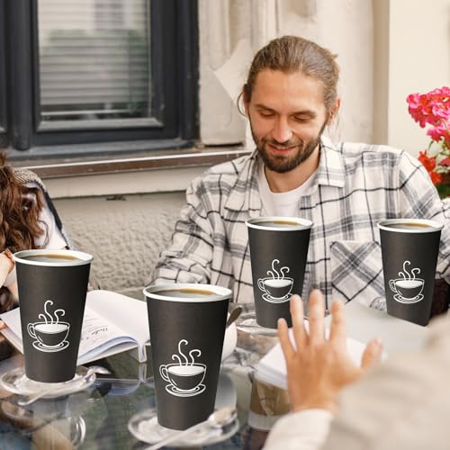 16 oz Paper Coffee cups (210 Count(Pack of 1,16OZ))