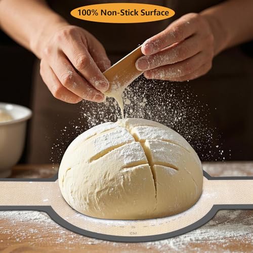 Silicone Bread Sling (1 Pc Grey Round & 1 Pc Grey Oval)