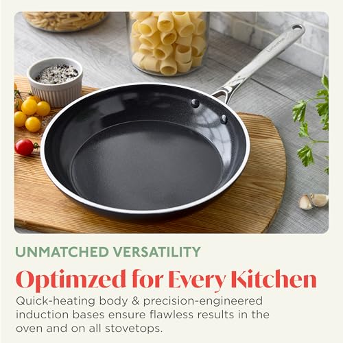 Orfeo 11” Nonstick Frying Pan (11" Frying Pan Skillet / Black)