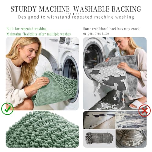 Bathroom Rugs Non Slip Washable