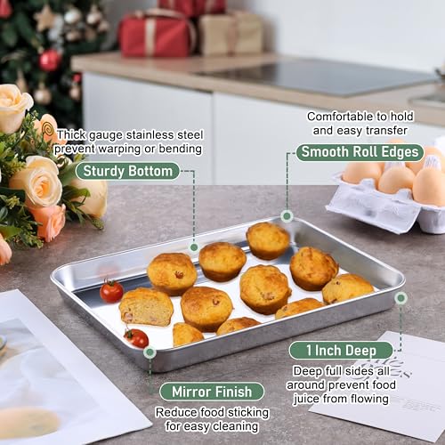 Cookie Sheet with Rack (10*8 Inch)