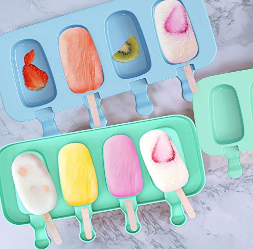 Popsicle Molds Set of 2 (green blue)