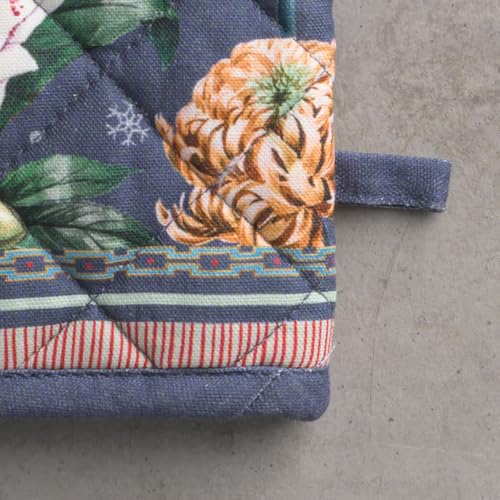 Maison d'Hermine Oven Gloves 100% Cotton Oven Mitt (086 - Christmas Joy / 7.5" x 13" (Oven Mitt))