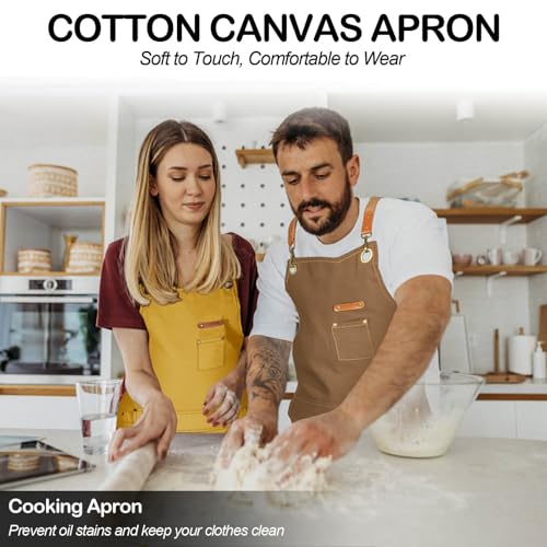 Chef Apron Men Women (6 Count)