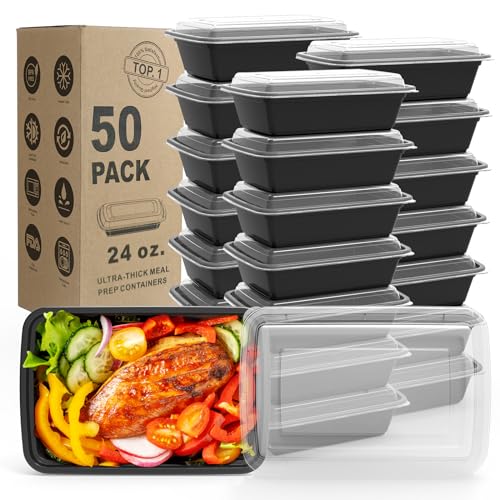 Meal Prep Containers (Containers 24 oz)