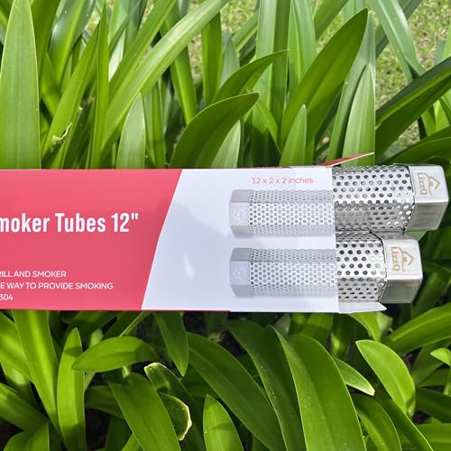 Premium Pellet Smoker Tube 12" (Set of 2 Smoker Tubes)