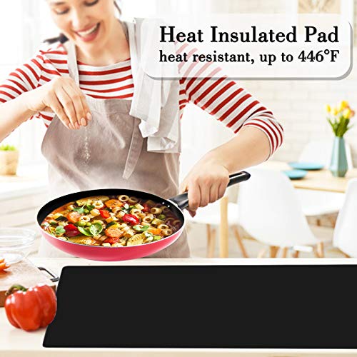 Silicone Mats for Countertop (XL-28" x 20"x 0.06" / Black)