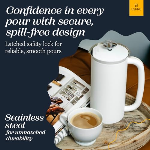 P7 French Press (32 oz / Matte White)