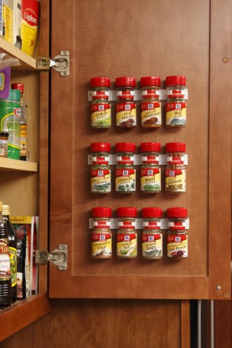 Spice Rack Organizer for Cabinet Door (8.75 inches)