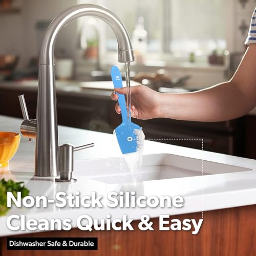 DI ORO Silicone Spatula Set (Blue)