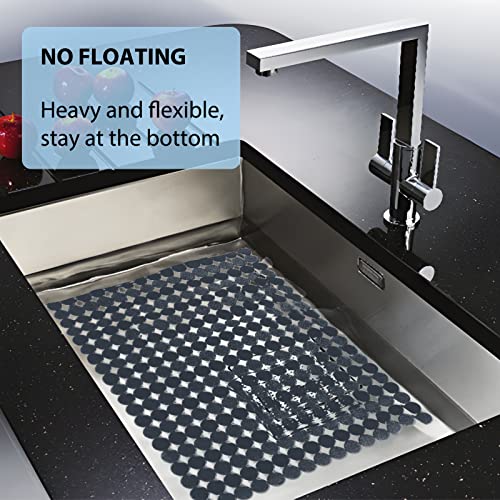 Sink Protectors Mat for Kitchen Sink (Gray)