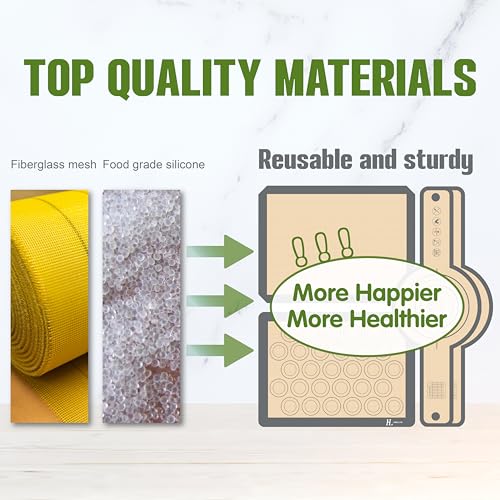 Silicone Baking Mat 4 (Gray-4pcs)