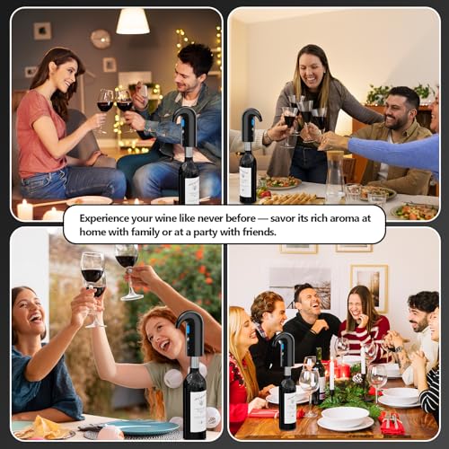 Electric Wine Aerator & Decanter Pump (Mini / Space Black)