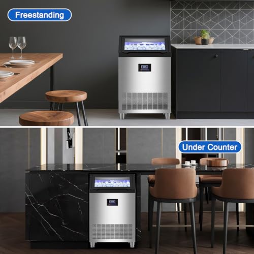 350 lbs High Output Commercial Ice Maker Undercounter Built