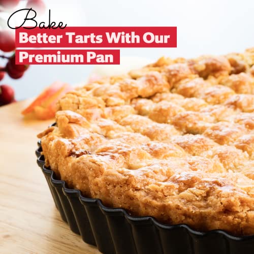 Tart Pan 11 Inch Removable Bottom (11 Inch)