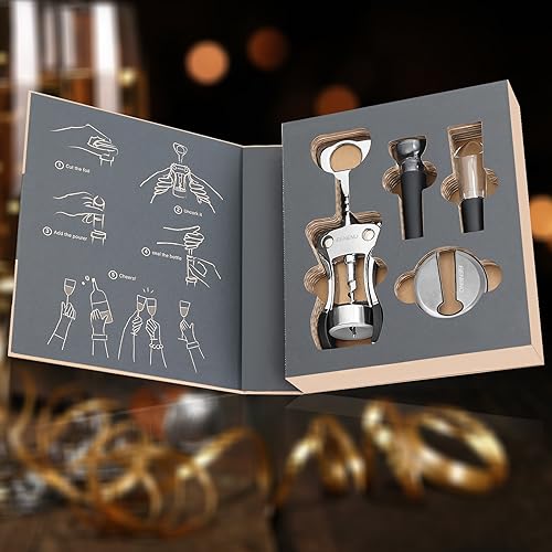 Corkscrew Wine Bottle Opener Wine Accessories Gift Set