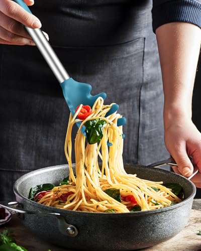 Silicone Spaghetti Spoon and Pasta Tong