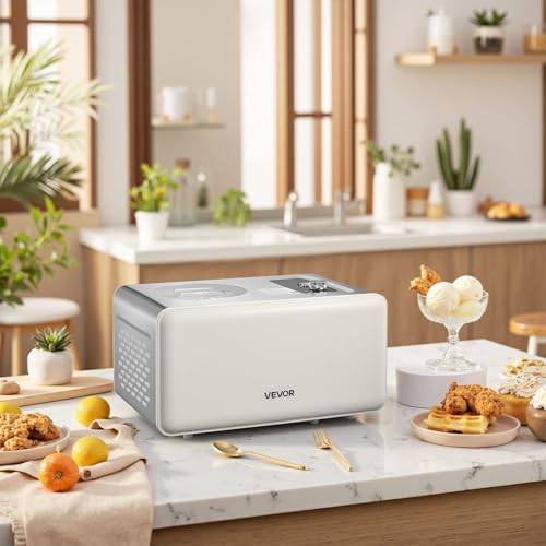 Automatic Ice Cream Maker with Built (Horizontal 2 Quart)