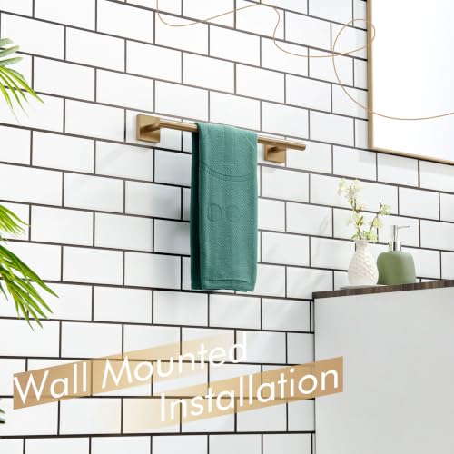 Hand Towel Bar Bathroom Towel Holder for Bath Kitchen Cabinet Towel Rails 16 Inch Champagne Bronze Stainless Steel B4005CPG (Champagne Bronze / 16-Inch)