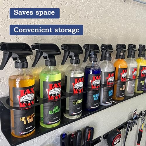 Spray Can Holder Organizer Aerosol Can Rack Wall Mount Spray Paint Storage Fit For Garage And Workspace