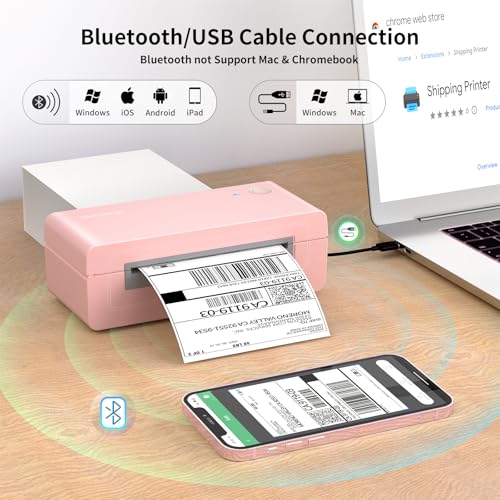 Bluetooth Thermal Shipping Label Printer