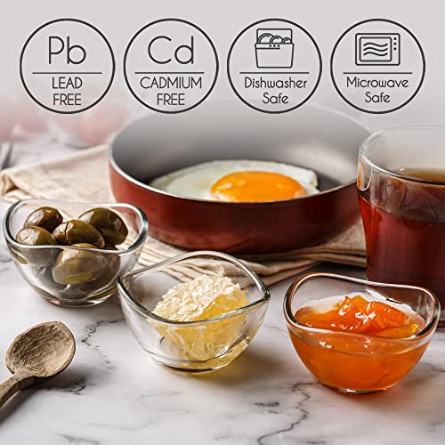 Mini Glass Prep Bowls Set of 6 (6 Count)