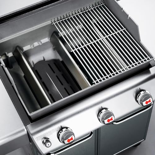 7528 7524 19.5" Grill Grates for Weber Genesis 300 Series Genesis E310 E320 E330 S310 S320 S330 EP310 EP320 EP330 for Weber Genesis 300 Grill Parts (19 1/2" x 12 3/4"SS)