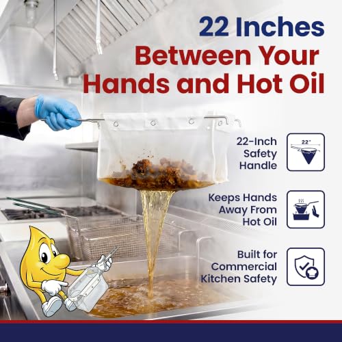 BF1A Fryer Oil Filter Bag Holder