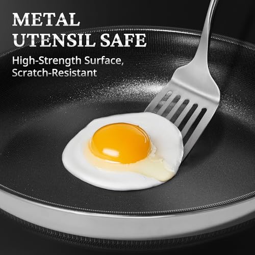 12" Titanium Ceramic Nonstick Frying Pan (12" W/Lid)