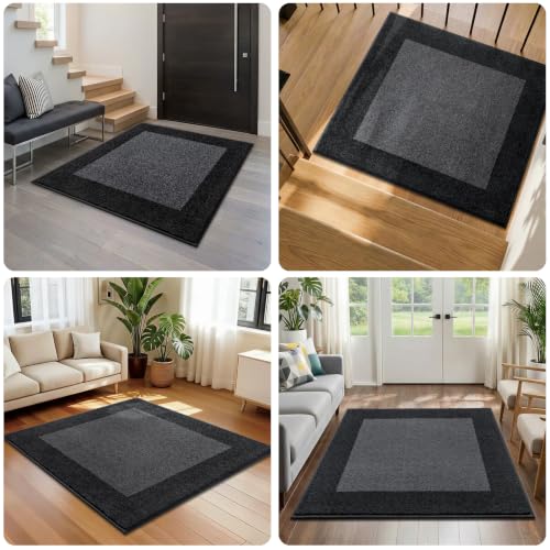 Square Rug 48" x 48" (Charcoal / 48" x 48")