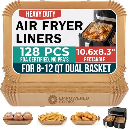 Cathy Yoder's XL Rectangle Air Fryer Liners (10 inch - Rectangle)