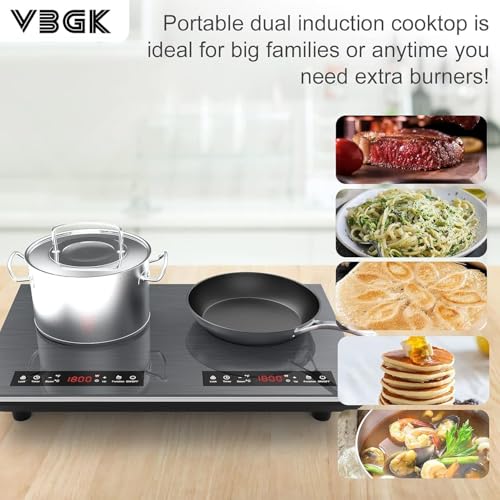 Double Induction Cooktop