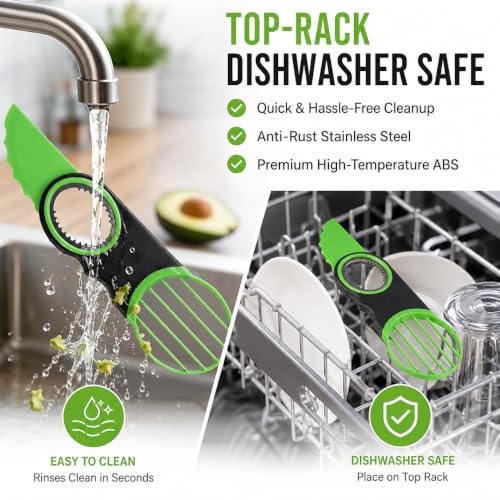 3-in-1 Avocado Slicer Tool