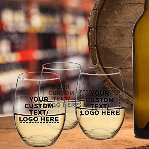 10 ARC Stemless Wine Glasses Set (10 Count)