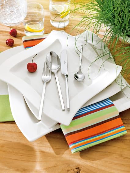 NewWave Collection 64 Piece Flatware Set