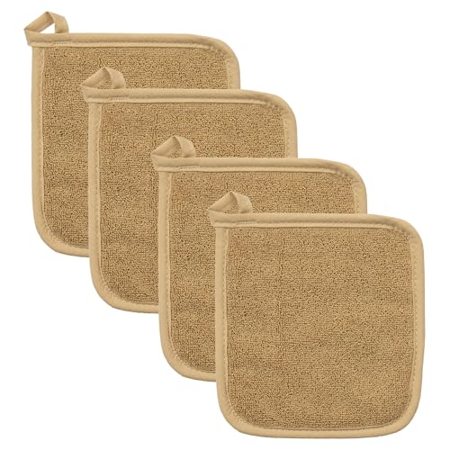 Terry Potholder & Hot Pad (4 Count)