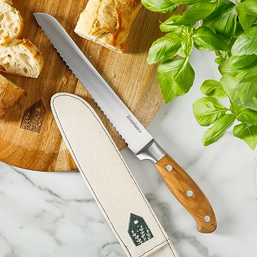 Bread Knife Two Time Oprah's Favorite Things Winner (Bread Knife (Olive Wood) / 8")